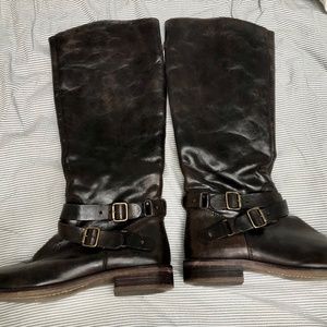 Nordstrom leather tall boots